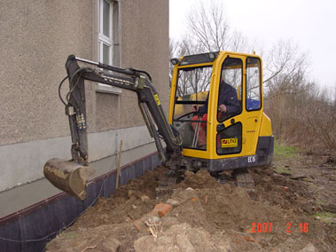 Vertikalabdichtung