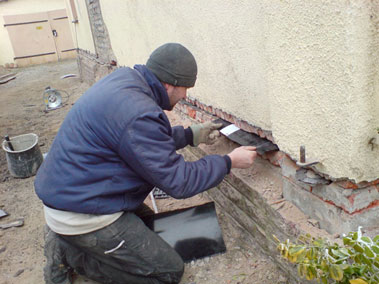 Mauerwerkstrockenlegung